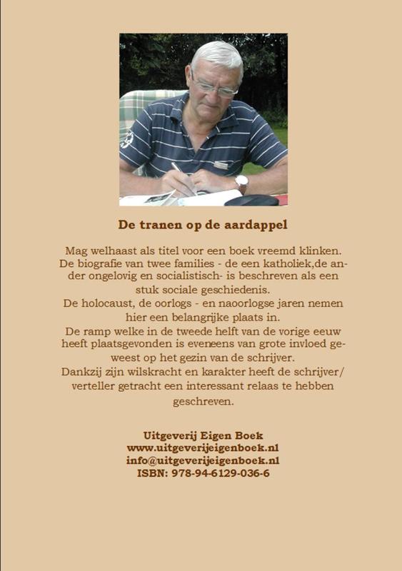 Achterkant van Tranen op de aardappel