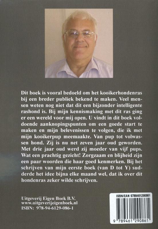 Achterkant van Kooikerhond