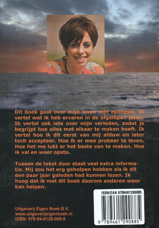 Achterkant van Mijn leven met epilepsie