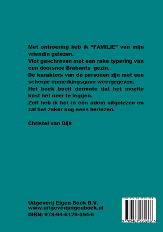 Achterkant van Familie