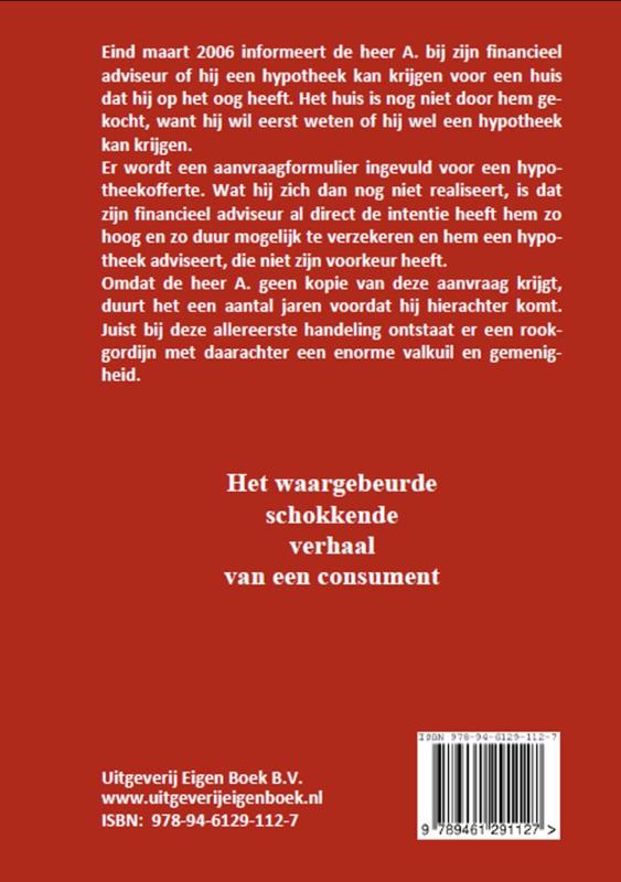 Achterkant van Mijn woekerpolis