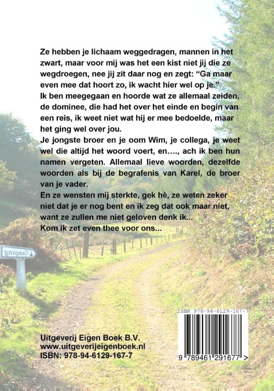 Achterkant van Le chemin du retour