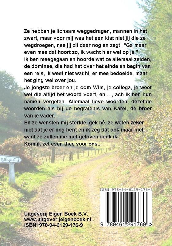 Achterkant van Le chemin du retour