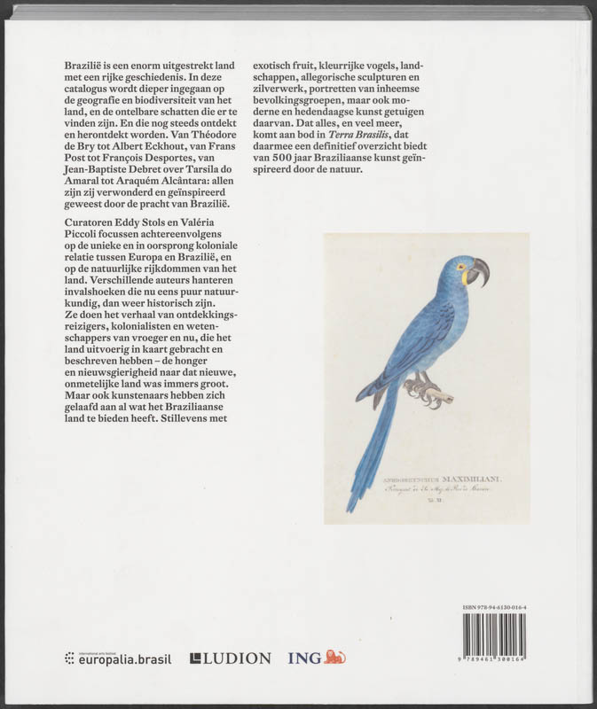 Achterkant van Terra Brasilis