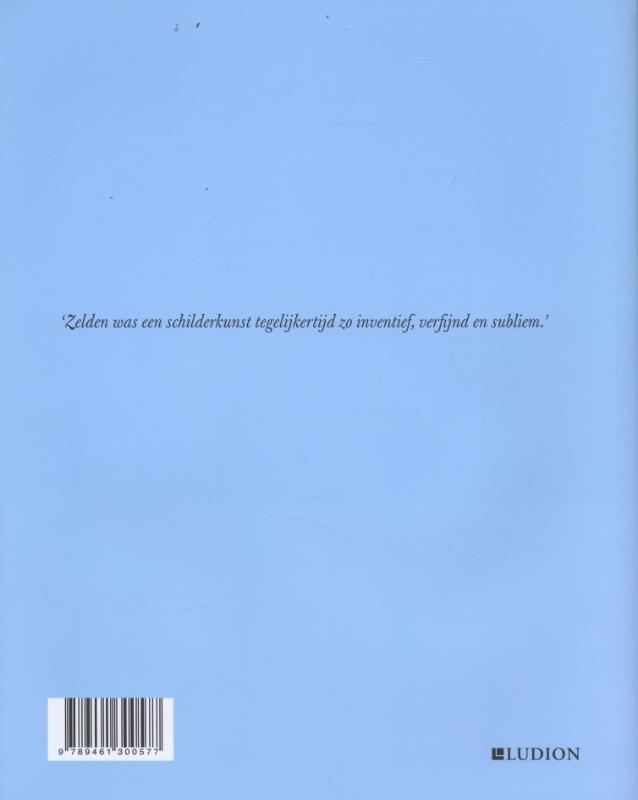Achterkant van Van Eyck in detail