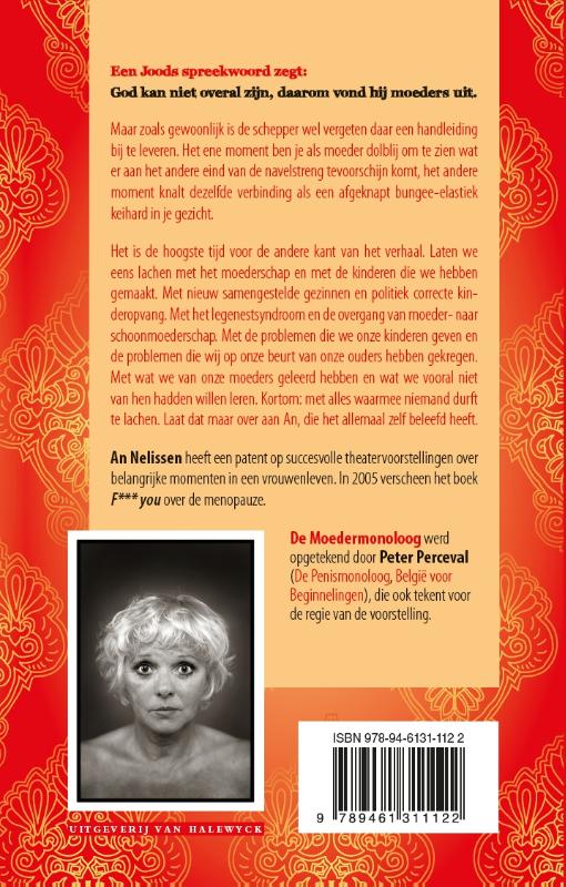 Achterkant van De moedermonoloog