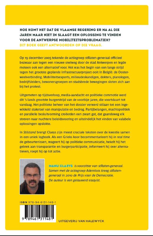 Achterkant van Stil stand