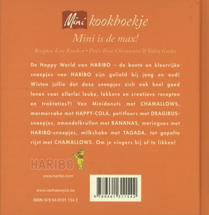 Achterkant van Haribo