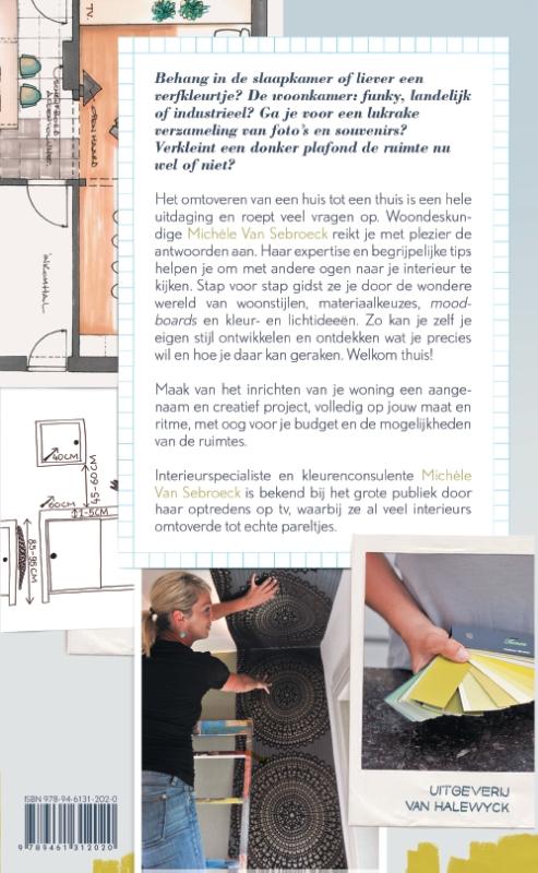 Achterkant van Mijn thuis, mijn stijl