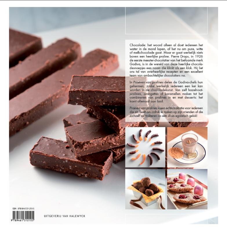 Achterkant van Proeven van pralines