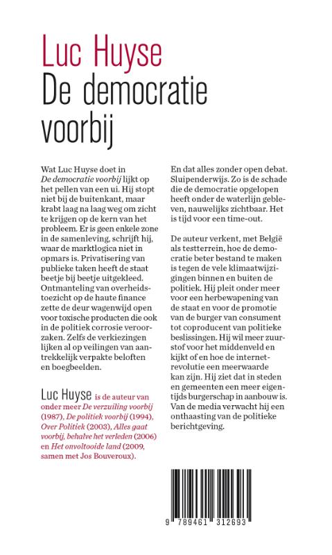 Achterkant van De democratie voorbij
