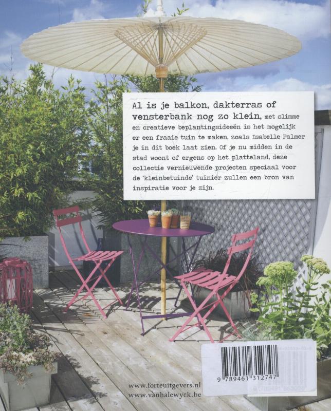 Achterkant van Balkontuin