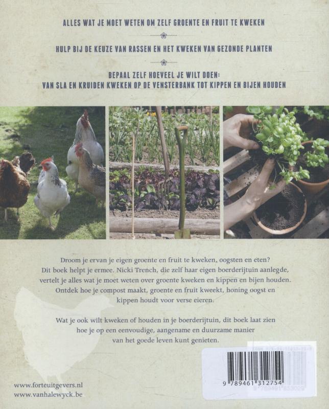 Achterkant van Maak je eigen boerderijtuin