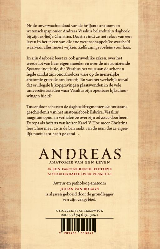 Achterkant van Andreas, anatomie van een leven