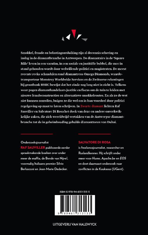 Achterkant van Zwarte diamant
