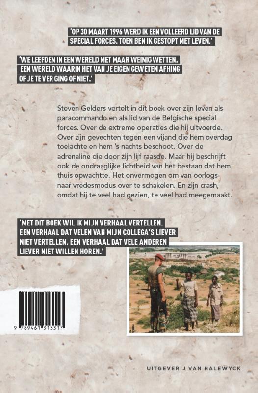 Achterkant van Mijn onzichtbare vijand