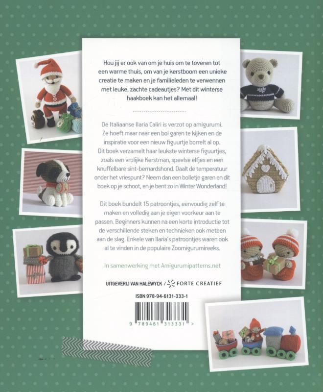 Achterkant van Amigurumi Winter Wonderland