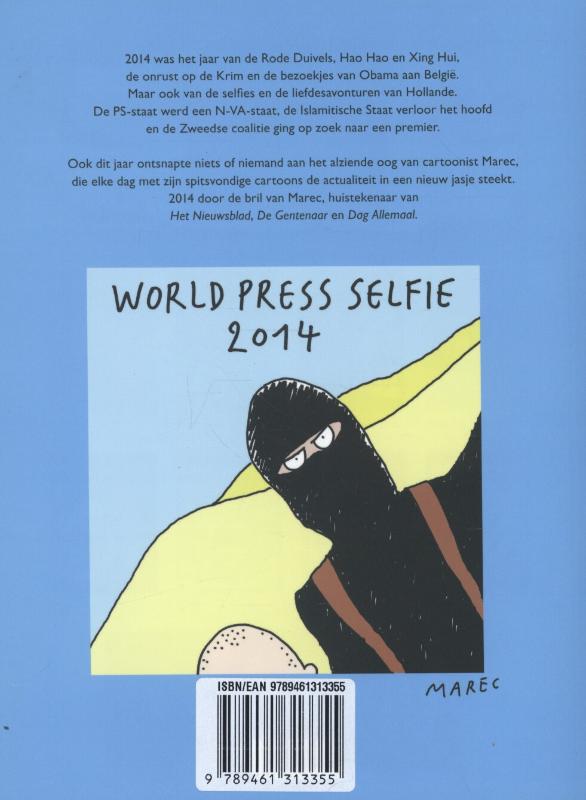 Achterkant van Leve selfië