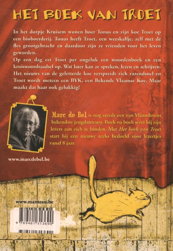 Achterkant van Het boek van Troet