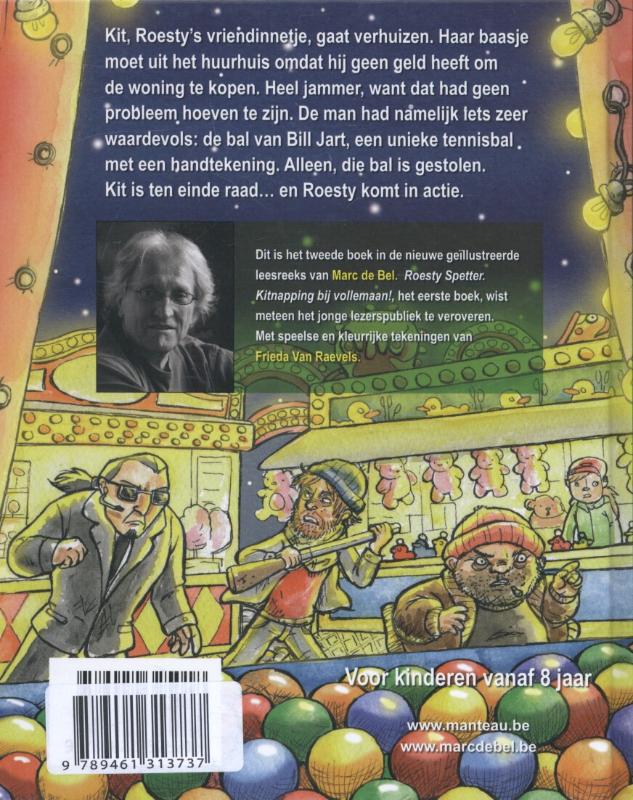 Achterkant van De bal van Bill Jart