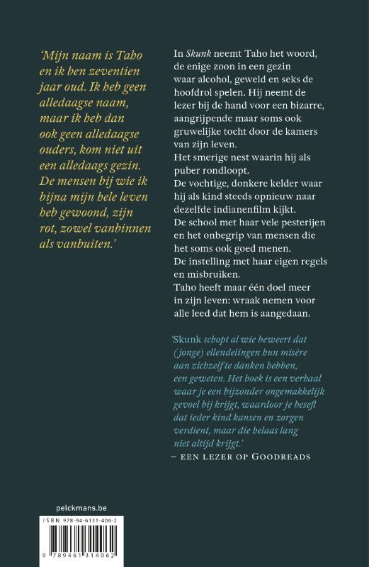 Achterkant van Skunk