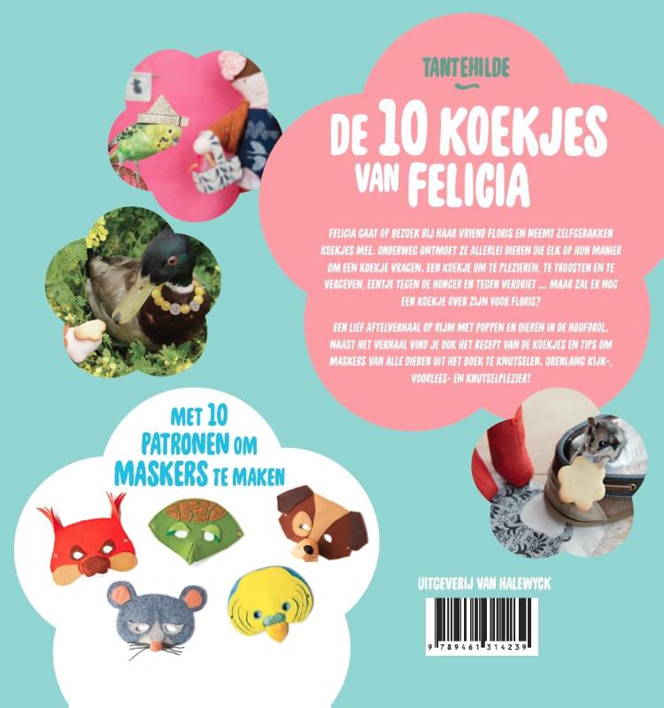 Achterkant van De 10 koekjes van Felicia