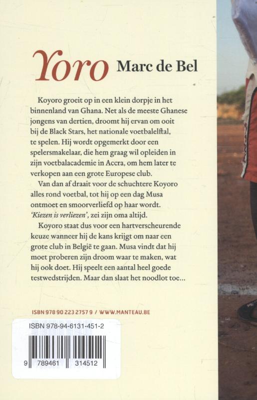 Achterkant van Yoro