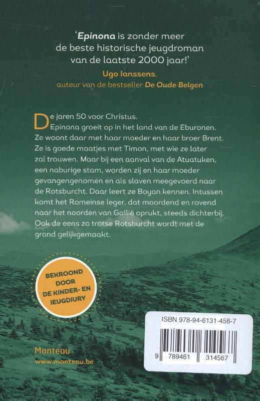 Achterkant van Epinona