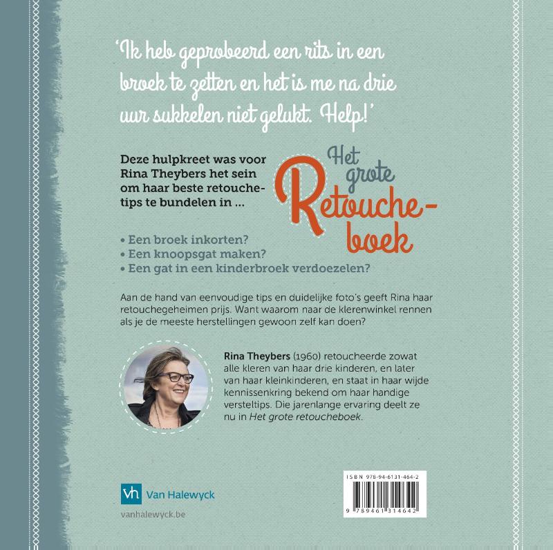 Achterkant van Het grote retoucheboek