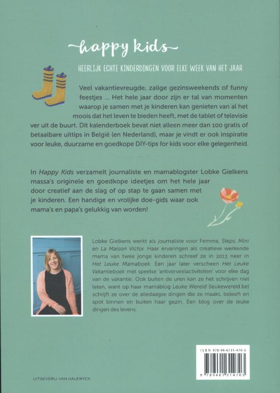 Achterkant van Happy Kids!