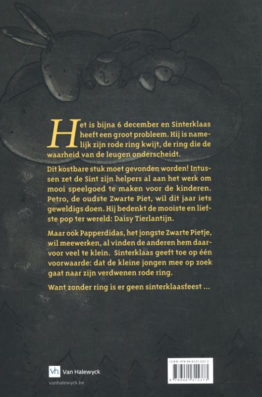 Achterkant van Papperdidas en het speelgoed van de Sint