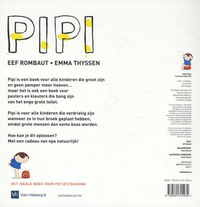 Achterkant van Pipi