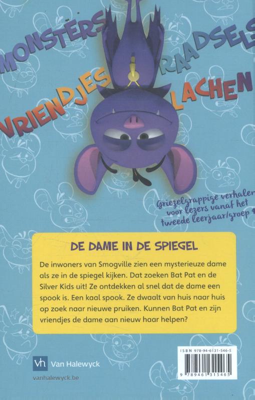 Achterkant van De dame in de spiegel