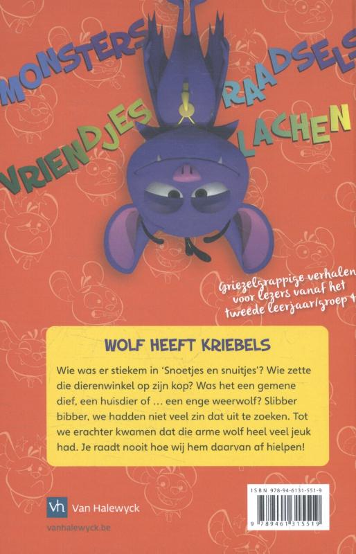 Achterkant van Wolf heeft kriebels