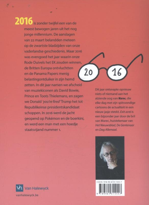 Achterkant van Exit 2016