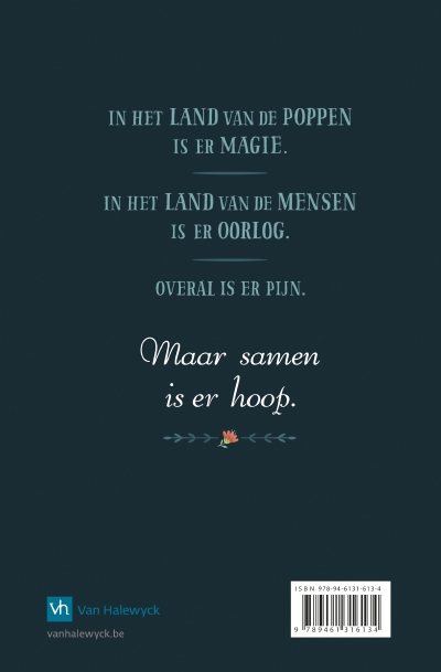 Achterkant van De poppenmaker van Krakau