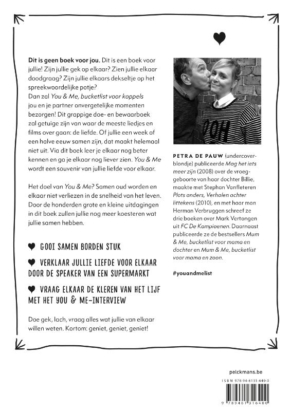 Achterkant van You & Me