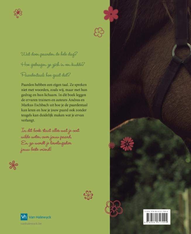 Achterkant van Hoe praat ik met mijn paard?