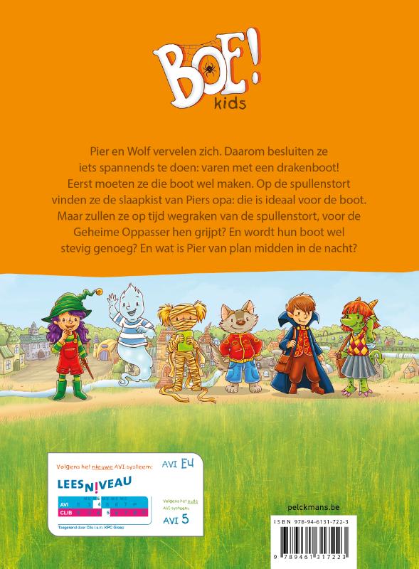 Achterkant van Pier en de drakenboot