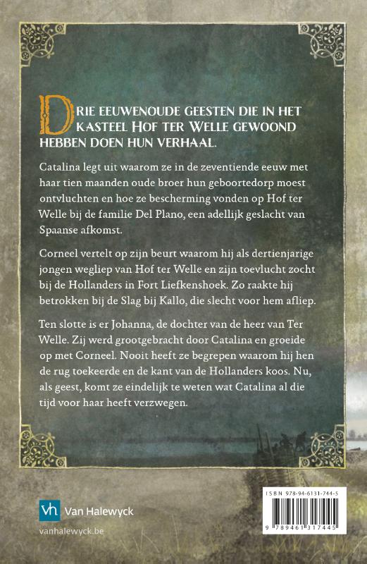 Achterkant van De geesten van Ter Welle