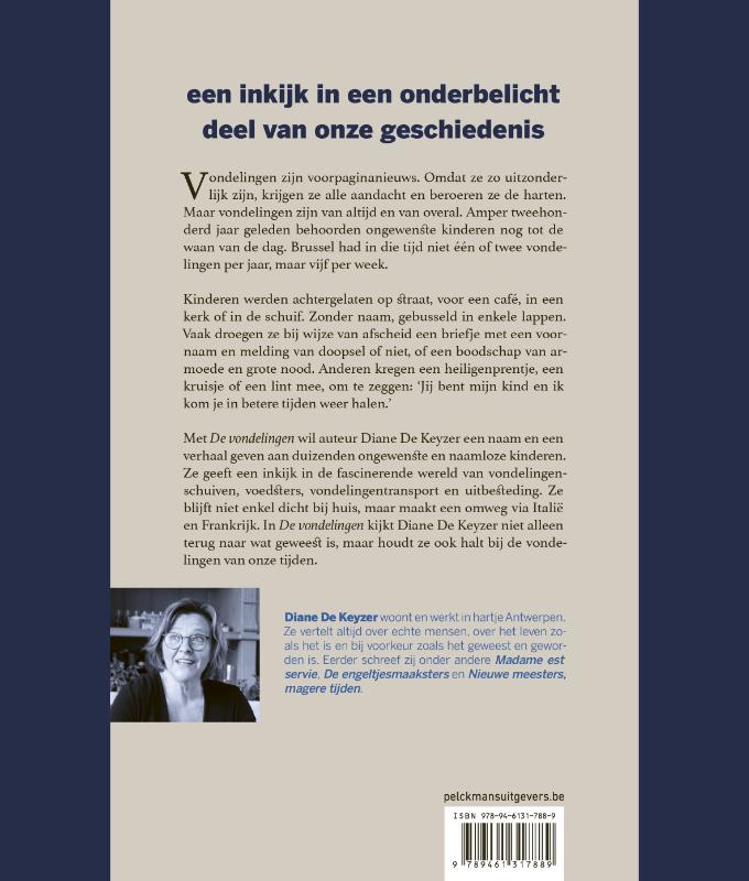 Achterkant van De vondelingen
