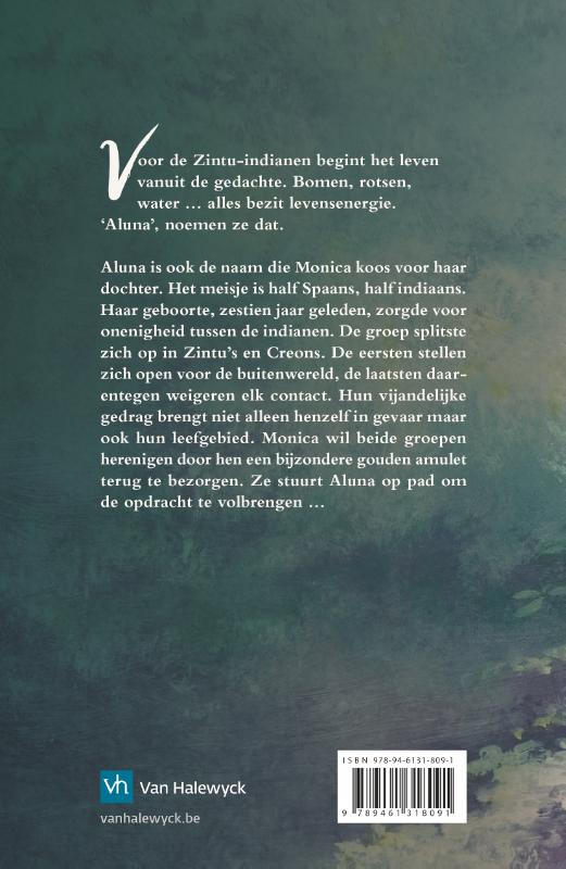 Achterkant van Aluna