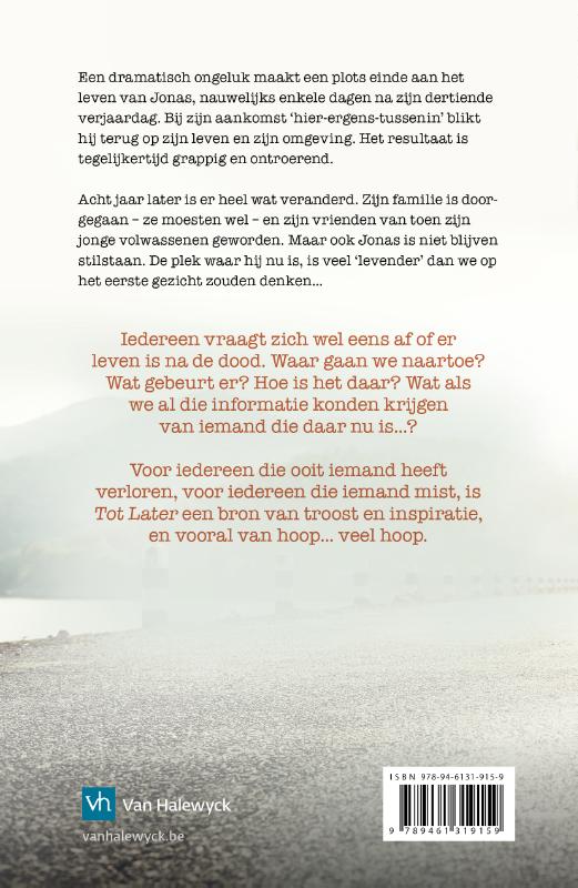 Achterkant van Tot later