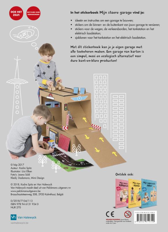 Achterkant van Mijn stoere garage
