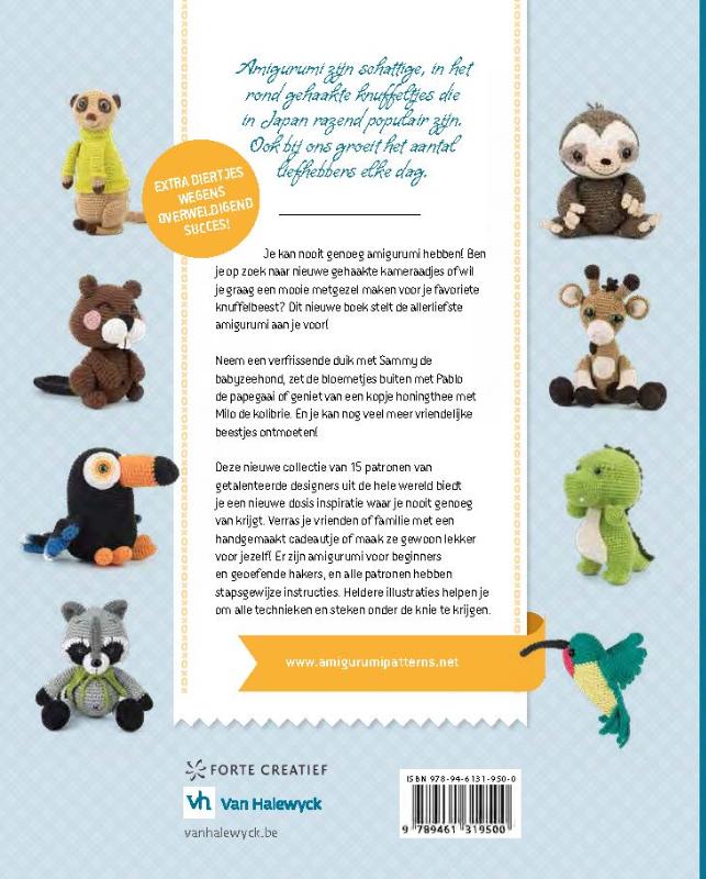 Achterkant van Zoomigurumi 8