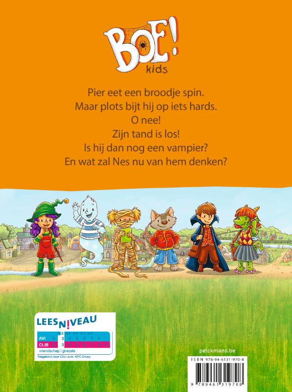 Achterkant van De tand van pier