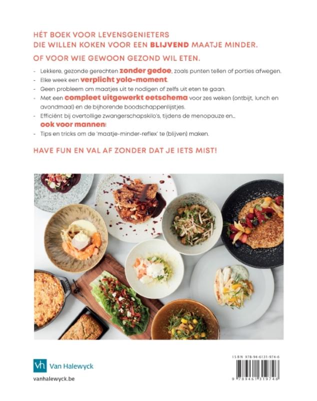 Achterkant van Koken voor een maatje minder
