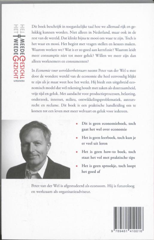 Achterkant van Economie voor wereldverbeteraars