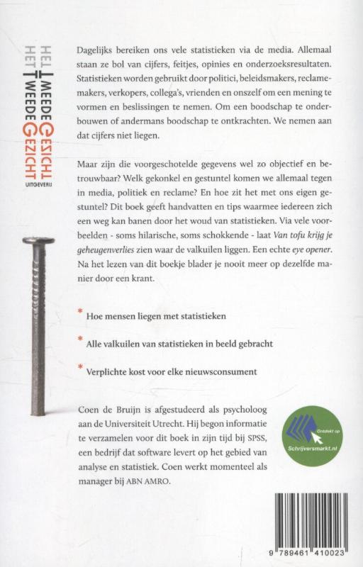 Achterkant van Van tofu krijg je geheugenverlies