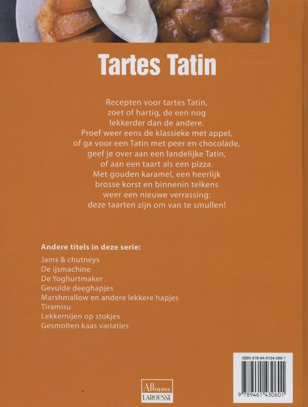 Achterkant van Tartes tarin
